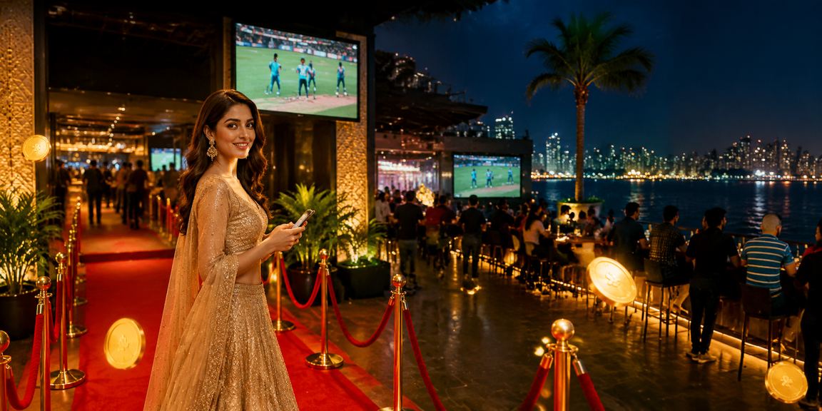 Happy player registering on mobile for cricket betting
